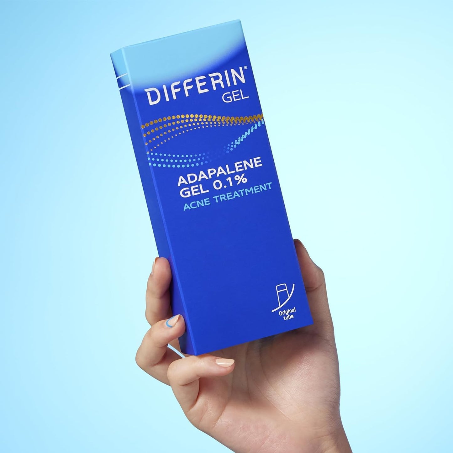 Differin Acne Treatment Gel, 30 Day Supply, Retinoid Treatment for Face with 0.1% Adapalene, Gentle Skin Care for Acne Prone Sensitive Skin, 15g Tube Packaging May Vary