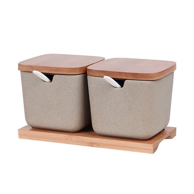 Ceramic Seasoning Jar Set